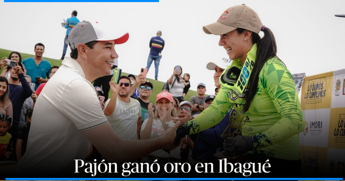 Mariana Pajón se llevó la medalla de oro en la Válida Nacional de BMX